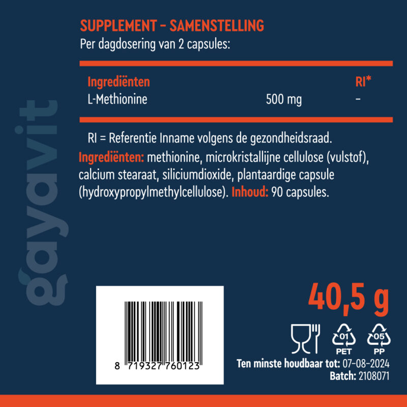 Methionine Gayavit Dailyvit